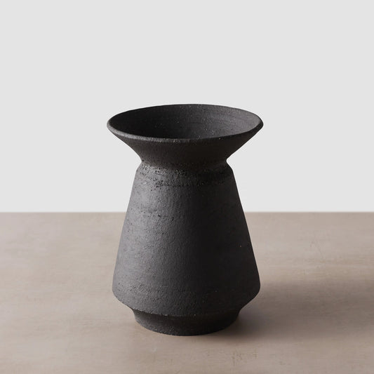 Blacklionmotorrow Alameda Vase Set - Textured Ceramic Trio for Home Decor