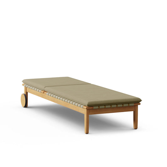 Blacklionmotorrow Dunes Sun Lounger – Premium Teak Outdoor Lounge Chair