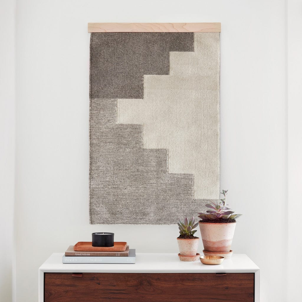 Blacklionmotorrow Agustin Wool Wall Hanging – Handwoven Oaxaca Decor