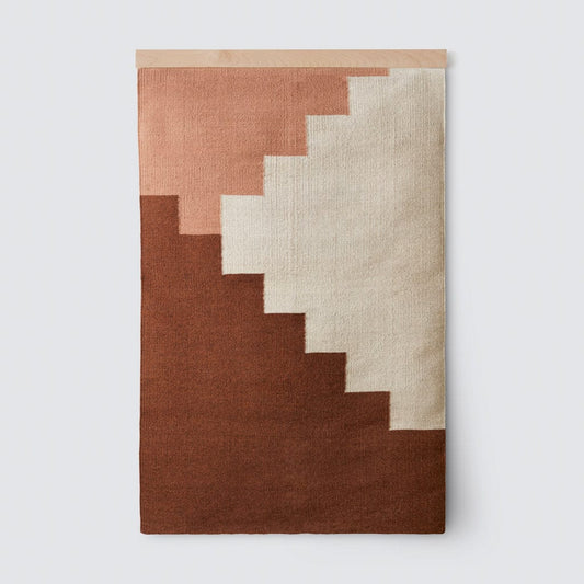 Blacklionmotorrow Agustin Wool Wall Hanging – Handwoven Oaxaca Decor