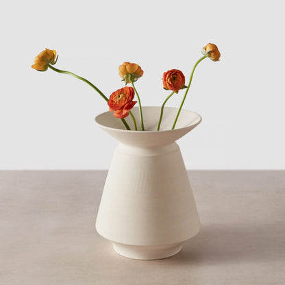 Blacklionmotorrow Alameda Vase Set - Textured Ceramic Trio for Home Decor