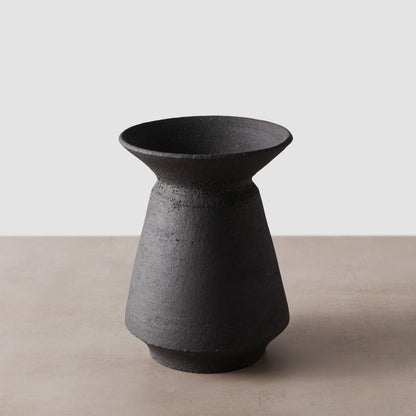 Blacklionmotorrow Alameda Vase Set - Textured Ceramic Trio for Home Decor