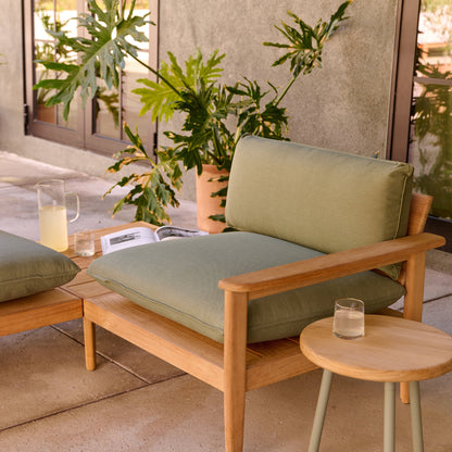 Blacklionmotorrow Dunes Teak 2-Seat Sofa – Luxurious Outdoor Seating