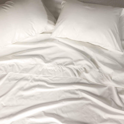 Blacklionmotorrow Egyptian Cotton Sateen Pillowcases - 300 Thread Count, Soft & Lustrous
