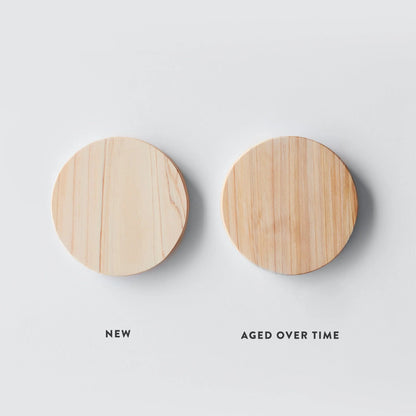 Hinoki Wood Floor Mirror – Premium Light Wood Design