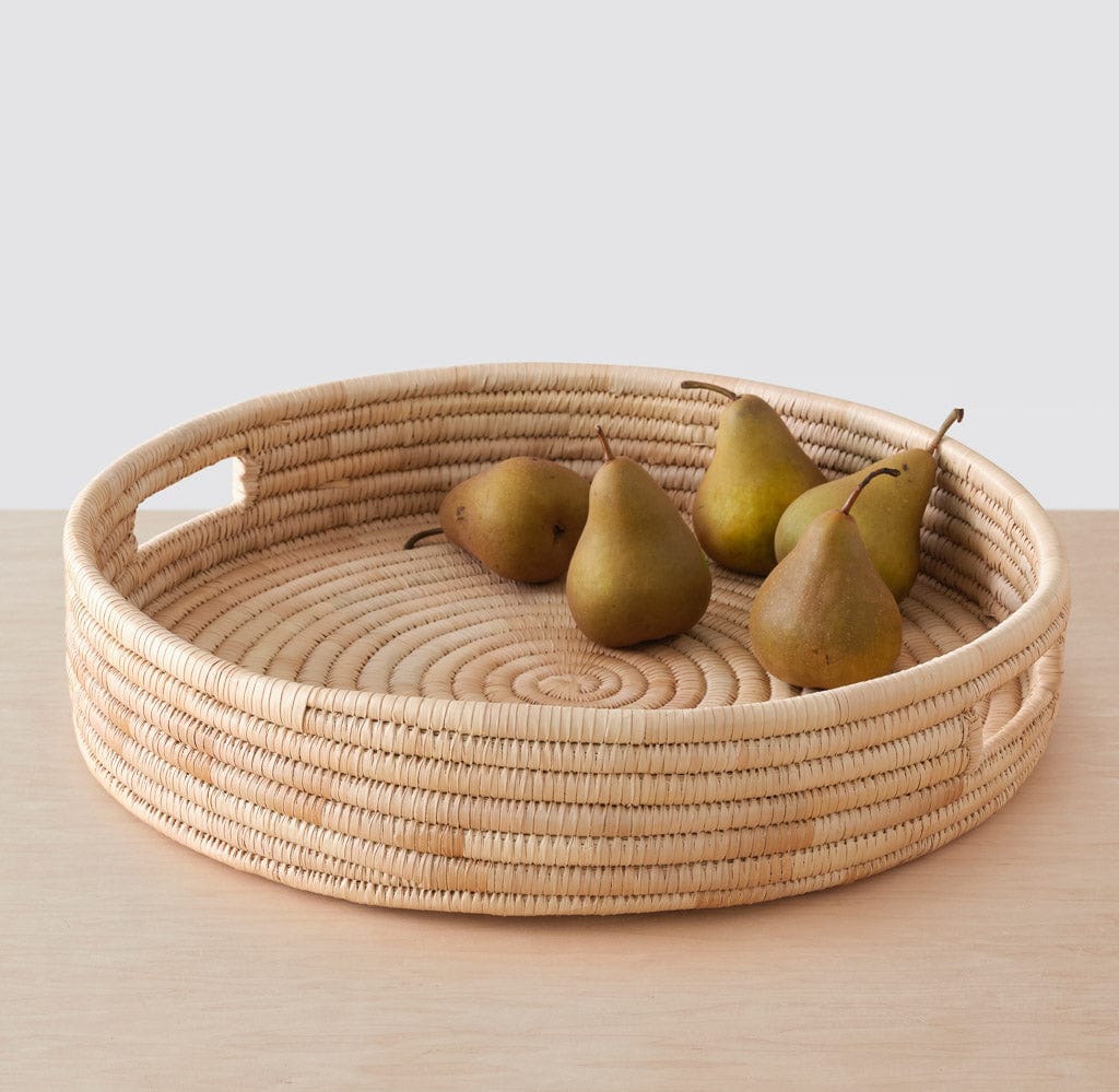 Blacklionmotorrow Mawa Tray - Handwoven Palm Leaf Catch-All